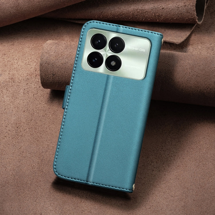 For Redmi K70 / K70 Pro Square Texture Leather Phone Case