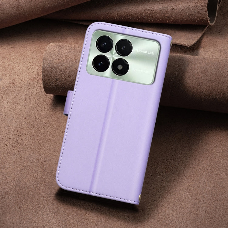 For Redmi K70 / K70 Pro Square Texture Leather Phone Case