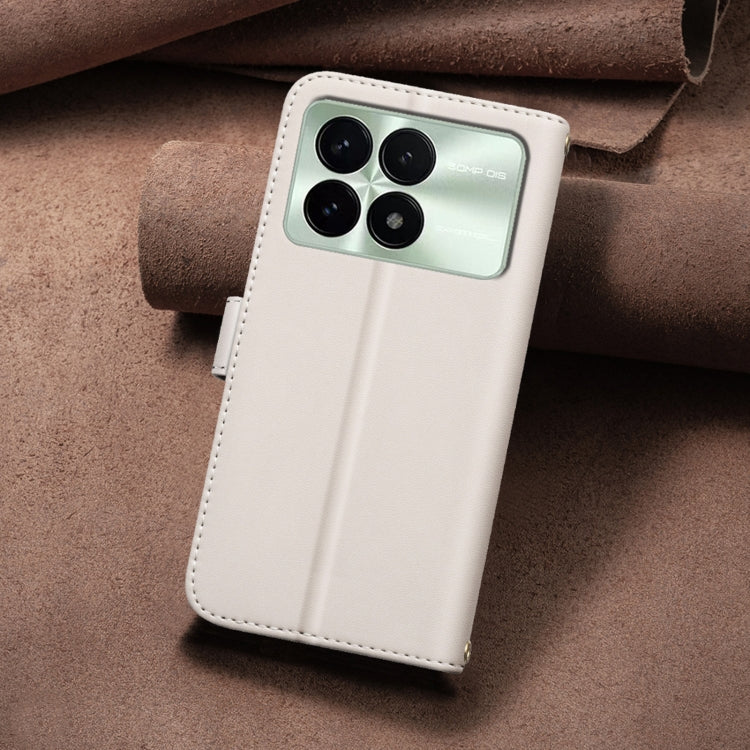 For Redmi K70 / K70 Pro Square Texture Leather Phone Case