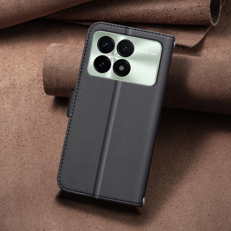 For Redmi K70 / K70 Pro Square Texture Leather Phone Case
