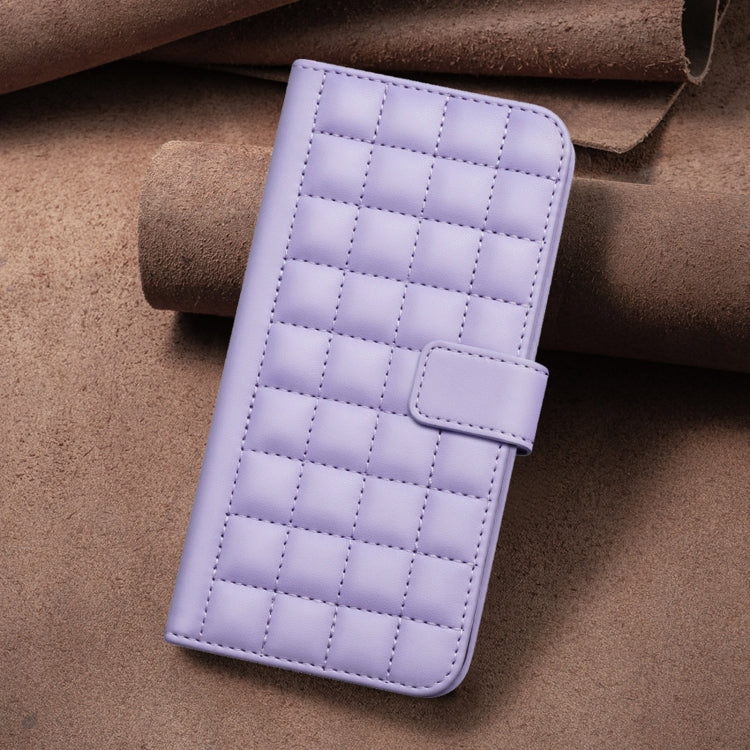 For Redmi Note 12 4G Global Square Texture Leather Phone Case