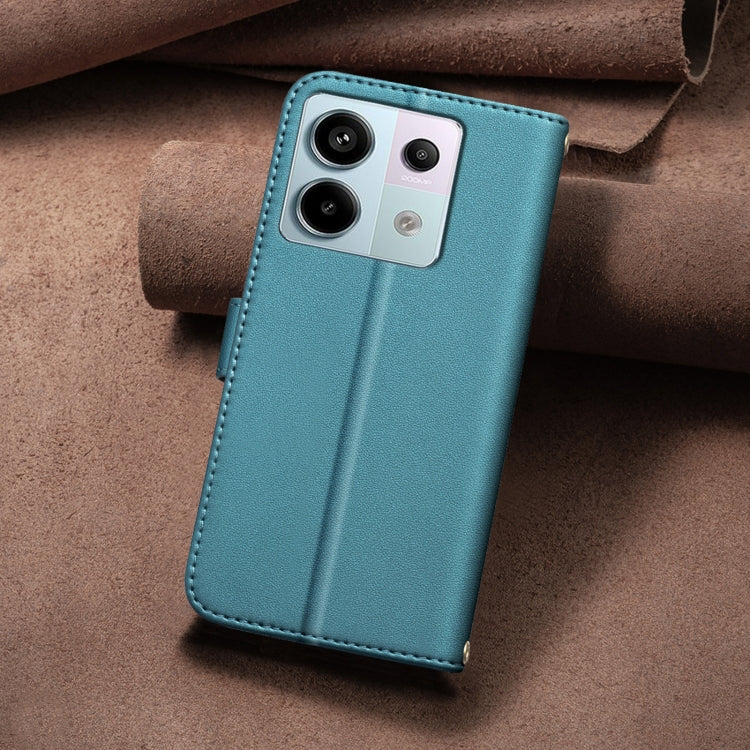 For Redmi Note 13 Pro 5G Square Texture Leather Phone Case