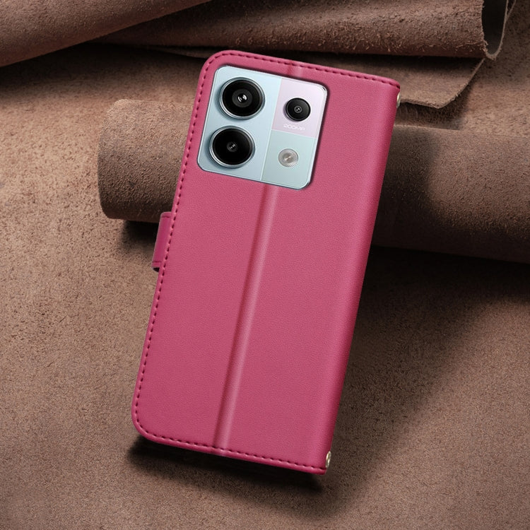 For Redmi Note 13 Pro 5G Square Texture Leather Phone Case