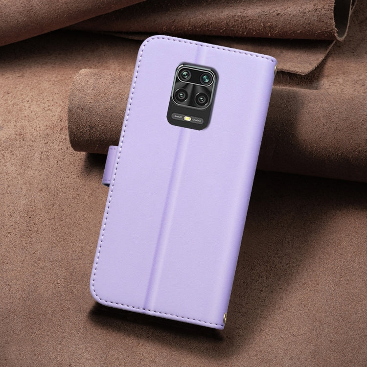 For Redmi Note 9 Pro Max / 9 Pro / 9S Square Texture Leather Phone Case