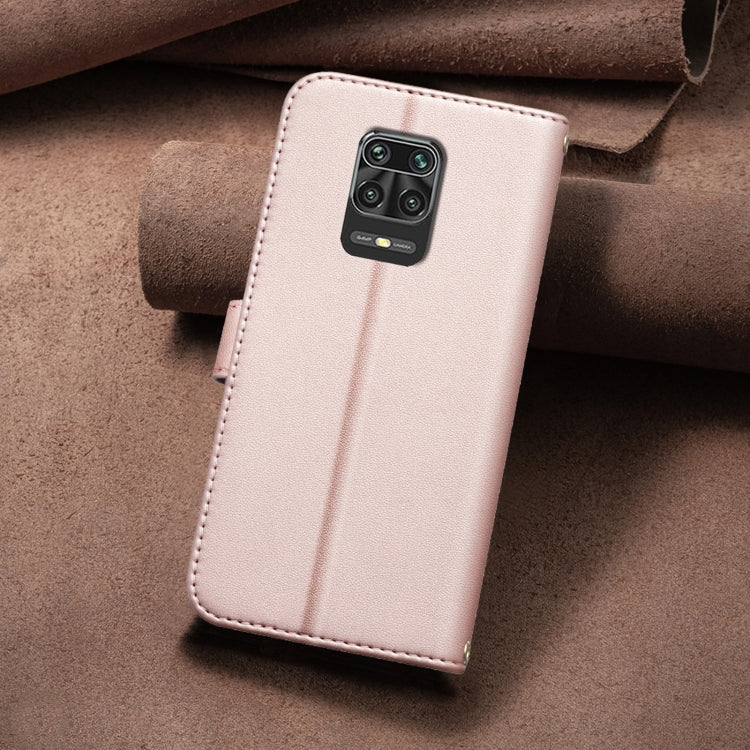 For Redmi Note 9 Pro Max / 9 Pro / 9S Square Texture Leather Phone Case