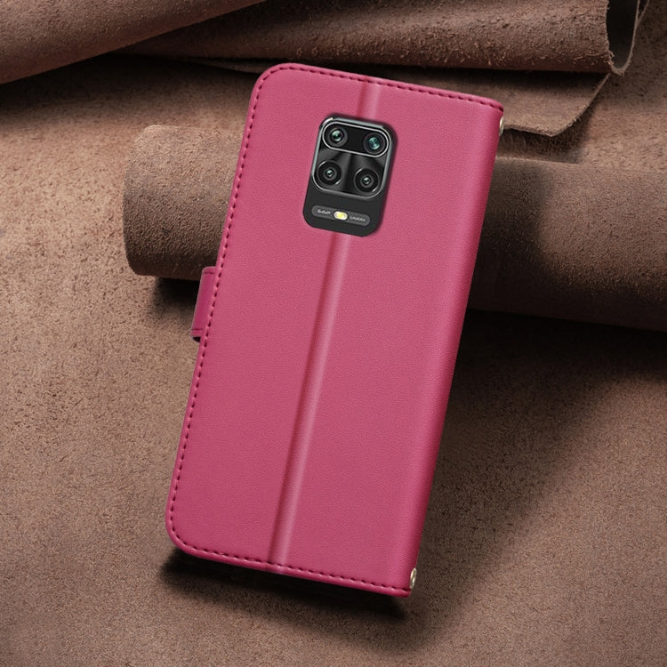 For Redmi Note 9 Pro Max / 9 Pro / 9S Square Texture Leather Phone Case