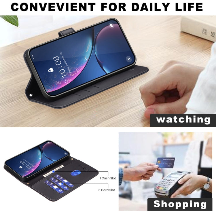 For Redmi Note 11 Pro 5G / 4G Global Square Texture Leather Phone Case
