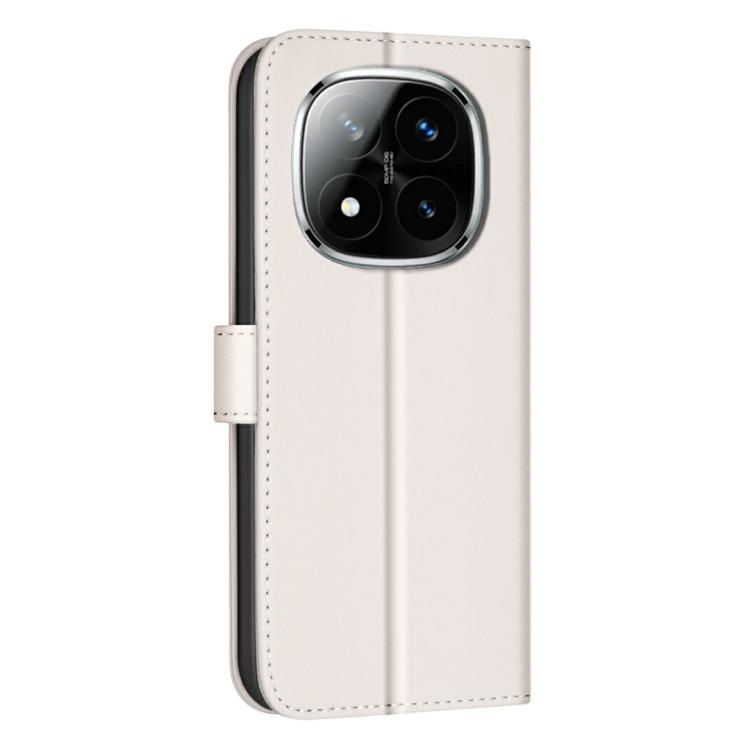 For Redmi Note 14 Pro 4G Square Texture Leather Phone Case