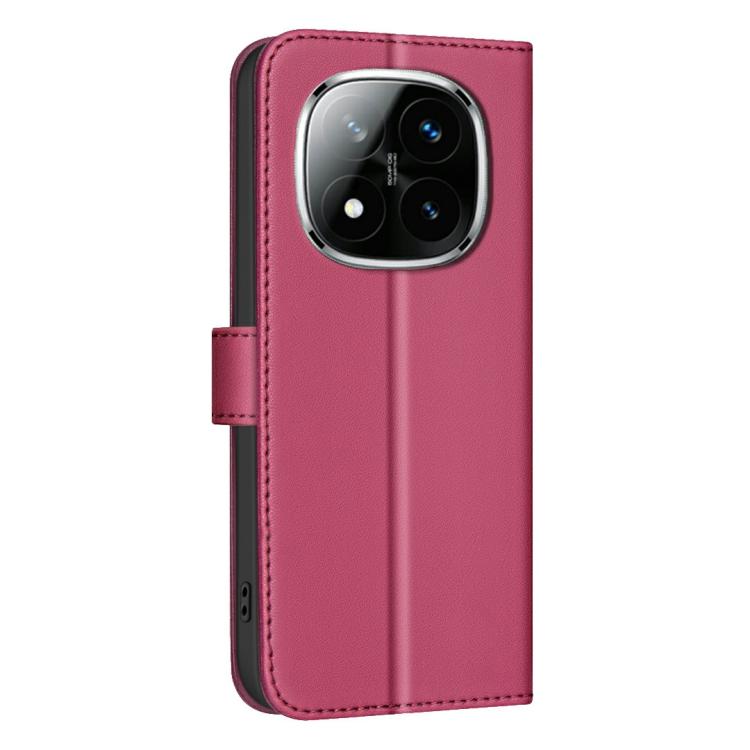 For Redmi Note 14 Pro 4G Square Texture Leather Phone Case