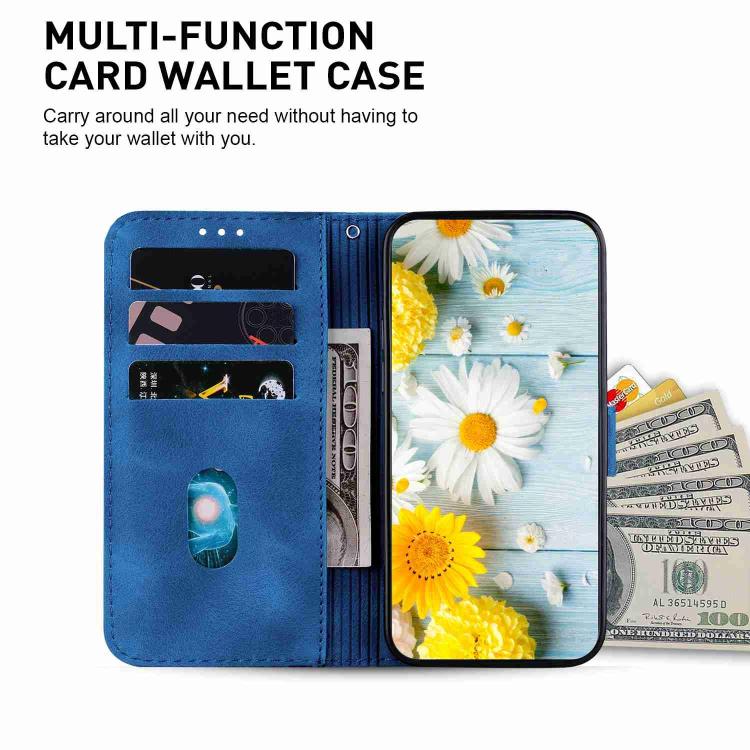 For Samsung Galaxy S26 5G Lily Embossed Leather Phone Case
