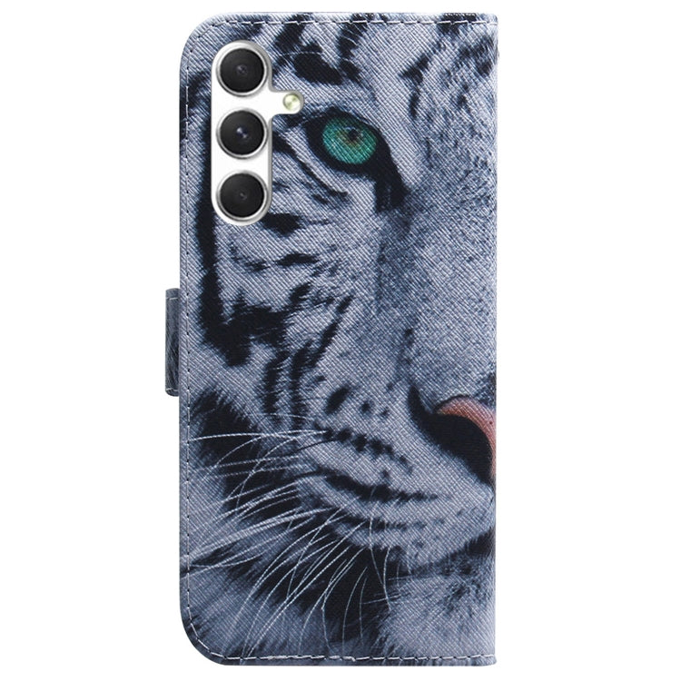 For Samsung Galaxy S25+ 5G Coloured Drawing Flip Leather Phone Case