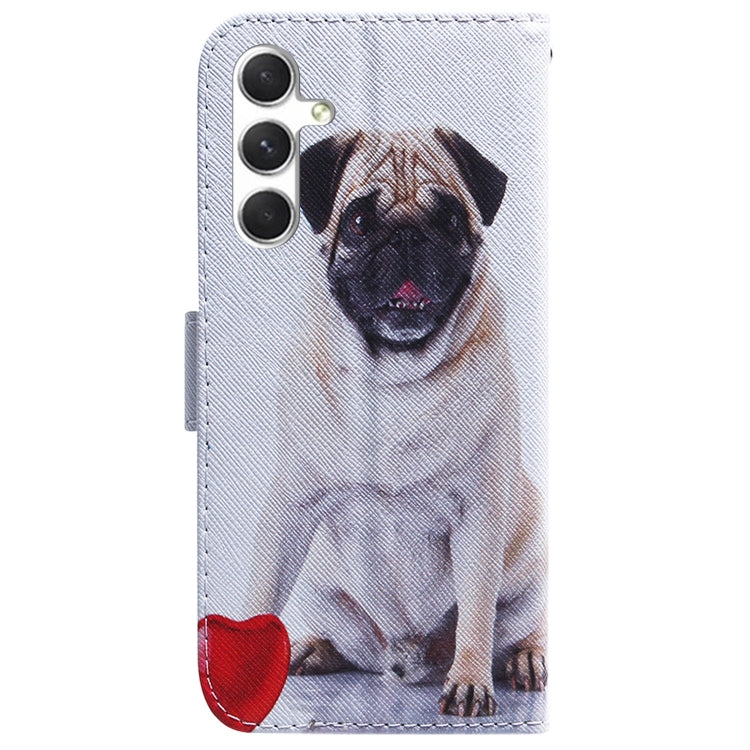 For Samsung Galaxy S25+ 5G Coloured Drawing Flip Leather Phone Case