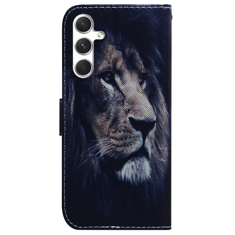 For Samsung Galaxy S25+ 5G Coloured Drawing Flip Leather Phone Case