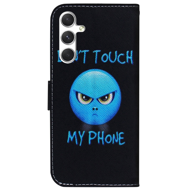 For Samsung Galaxy S25+ 5G Coloured Drawing Flip Leather Phone Case