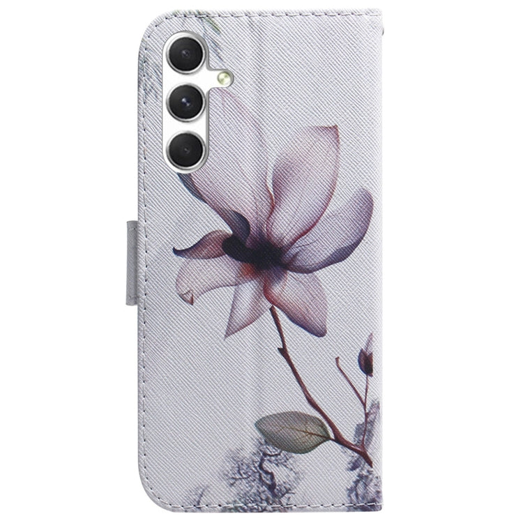 For Samsung Galaxy S25+ 5G Coloured Drawing Flip Leather Phone Case