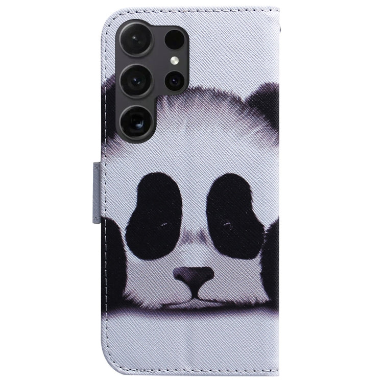 For Samsung Galaxy S25 Ultra 5G Coloured Drawing Flip Leather Phone Case