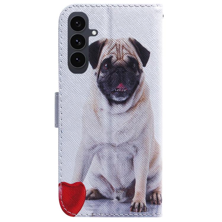 For Samsung Galaxy S25 FE 5G Coloured Drawing Flip Leather Phone Case