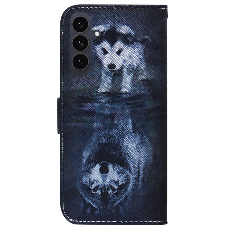 For Samsung Galaxy S25 FE 5G Coloured Drawing Flip Leather Phone Case