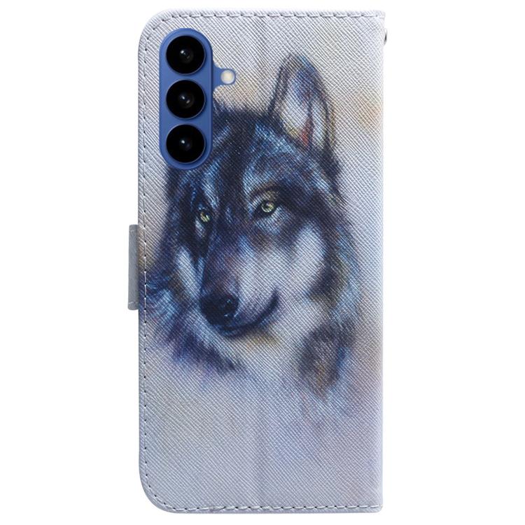 For Samsung Galaxy S26 5G Coloured Drawing Flip Leather Phone Case