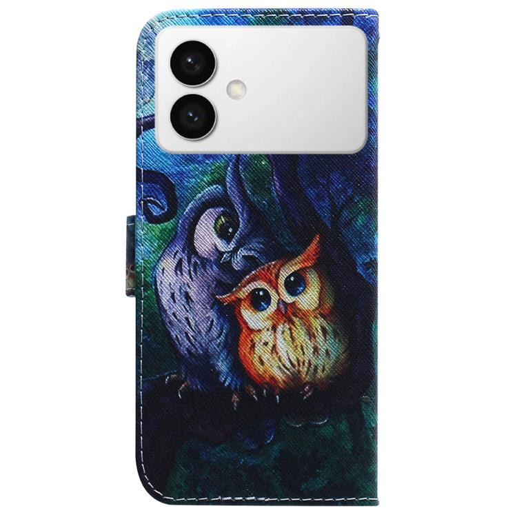 For Samsung Galaxy S26 Edge 5G Coloured Drawing Flip Leather Phone Case