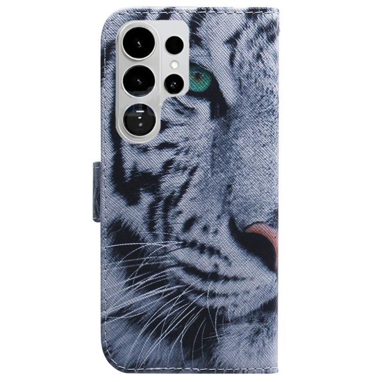 For Samsung Galaxy S26 Ultra 5G Coloured Drawing Flip Leather Phone Case