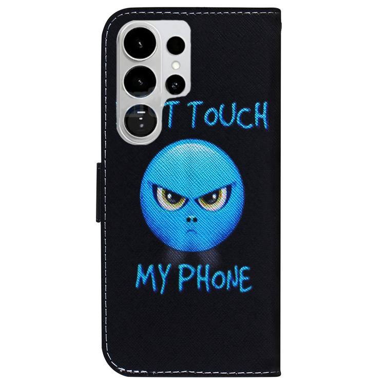 For Samsung Galaxy S26 Ultra 5G Coloured Drawing Flip Leather Phone Case