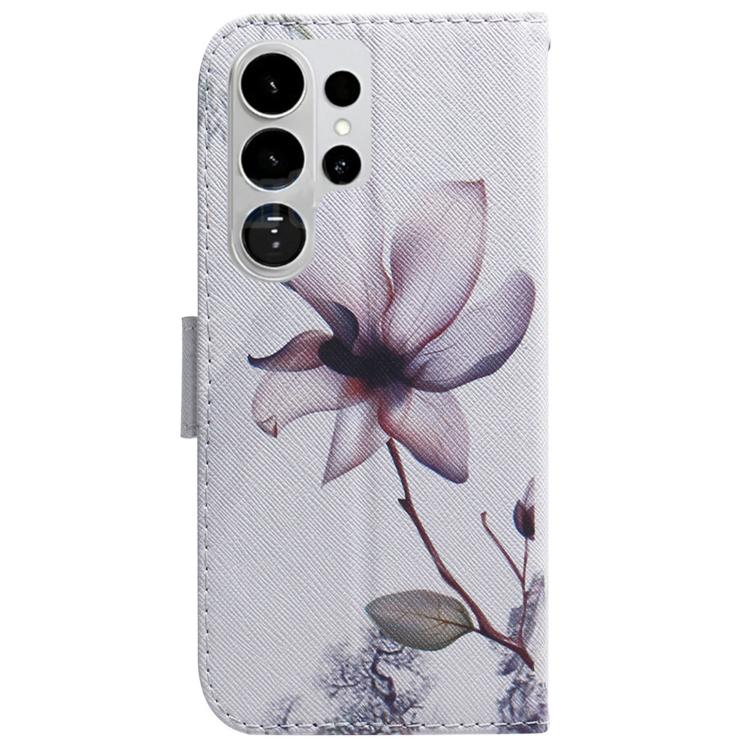 For Samsung Galaxy S26 Ultra 5G Coloured Drawing Flip Leather Phone Case