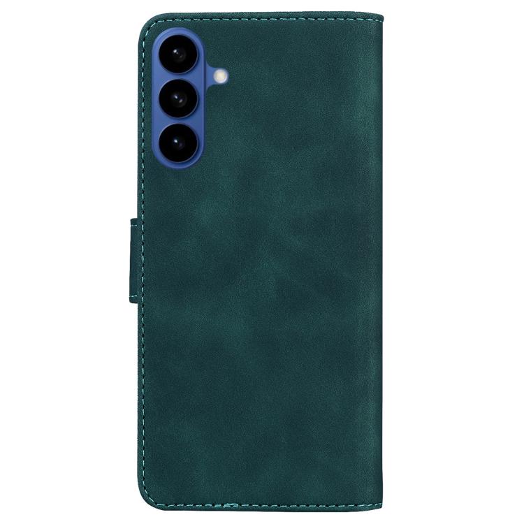 For Samsung Galaxy S26 5G Skin Feel Pure Color Flip Leather Phone Case