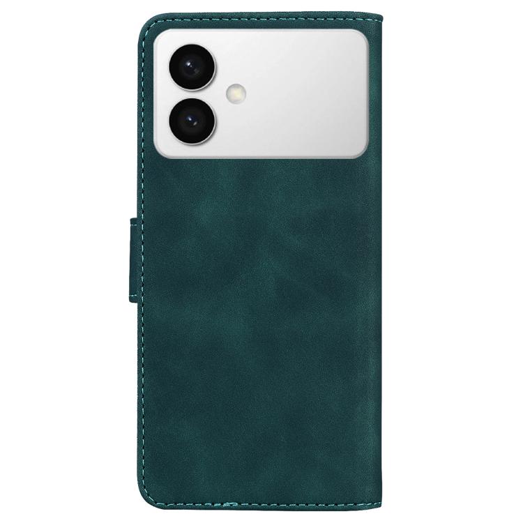For Samsung Galaxy S26 Edge 5G Skin Feel Pure Color Flip Leather Phone Case