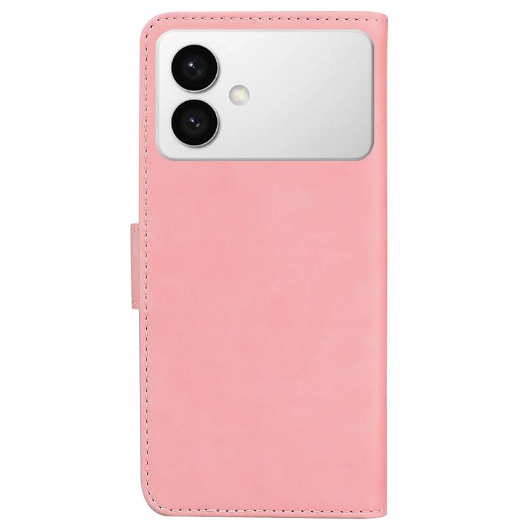 For Samsung Galaxy S26 Edge 5G Skin Feel Pure Color Flip Leather Phone Case