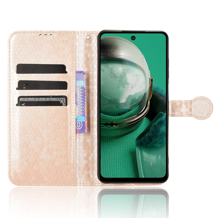 For HMD Pulse Pro / Pulse / Pulse+ Honeycomb Dot Texture Leather Phone Case