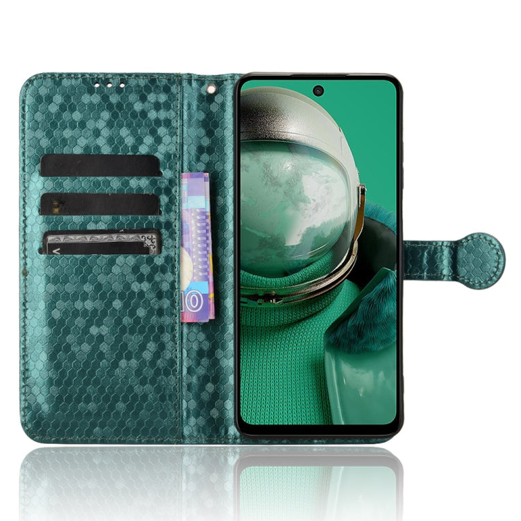 For HMD Pulse Pro / Pulse / Pulse+ Honeycomb Dot Texture Leather Phone Case