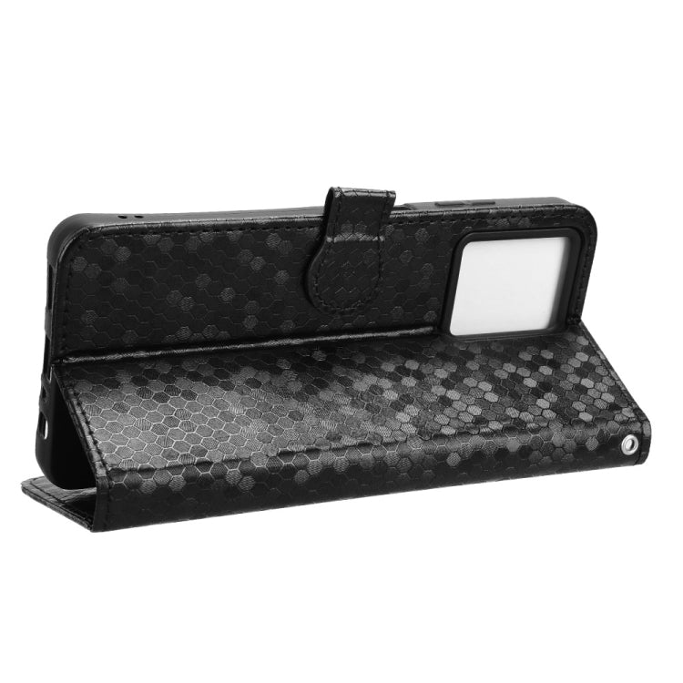 For HMD Fusion 5G Honeycomb Dot Texture Leather Phone Case