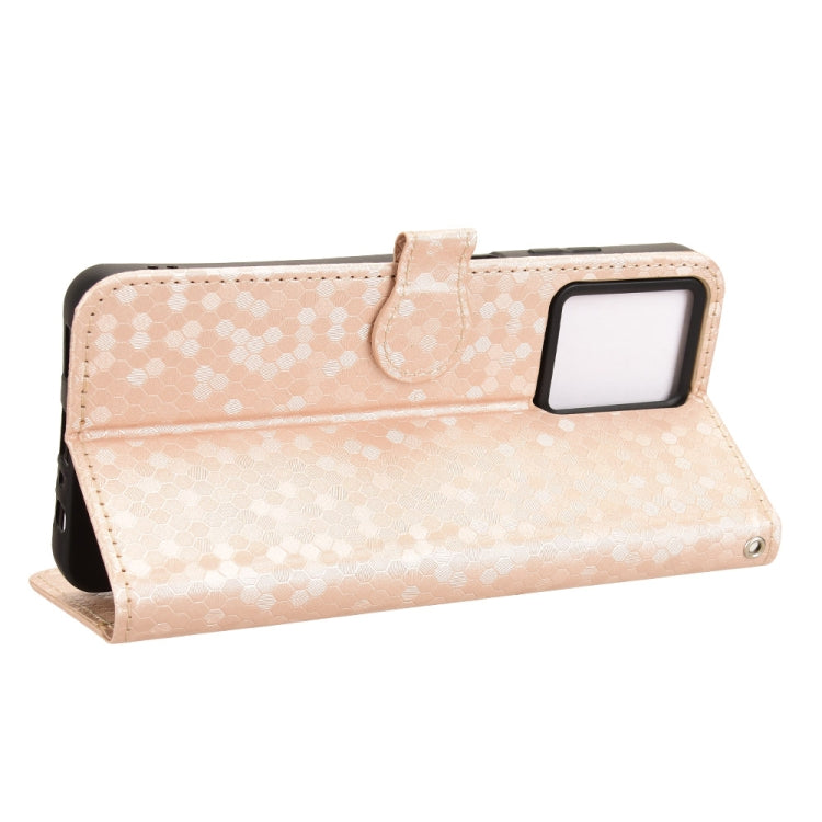 For HMD Fusion 5G Honeycomb Dot Texture Leather Phone Case