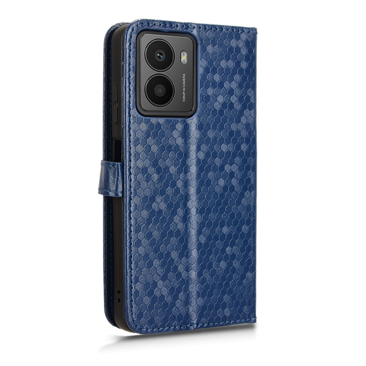 For HMD Fusion 5G Honeycomb Dot Texture Leather Phone Case