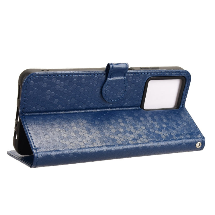 For HMD Fusion 5G Honeycomb Dot Texture Leather Phone Case