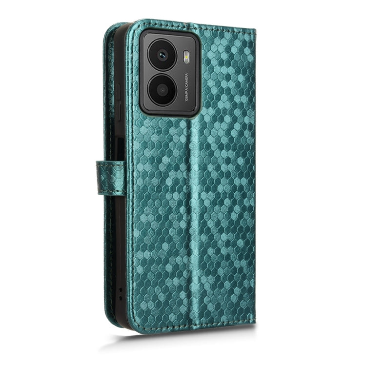 For HMD Fusion 5G Honeycomb Dot Texture Leather Phone Case