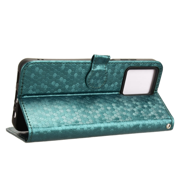 For HMD Fusion 5G Honeycomb Dot Texture Leather Phone Case