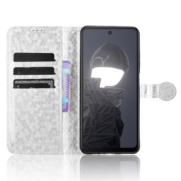 For HMD Fusion 5G Honeycomb Dot Texture Leather Phone Case