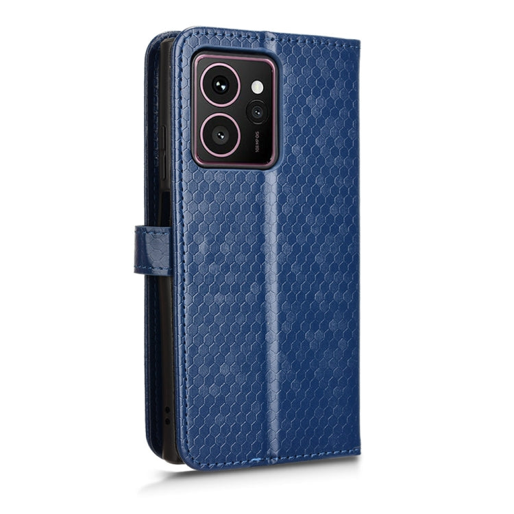 For HMD Skyline 5G Honeycomb Dot Texture Leather Phone Case