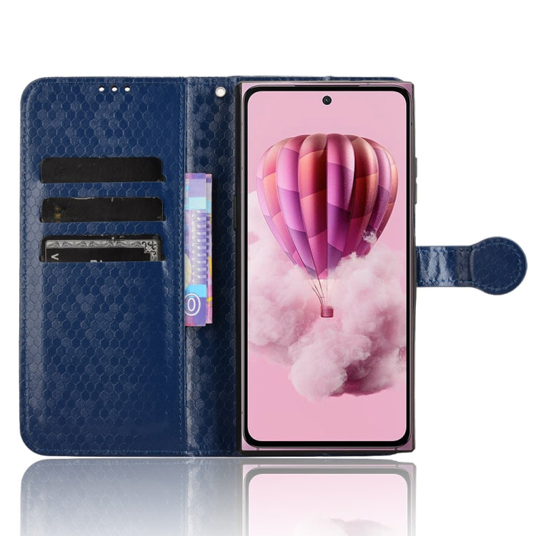For HMD Skyline 5G Honeycomb Dot Texture Leather Phone Case