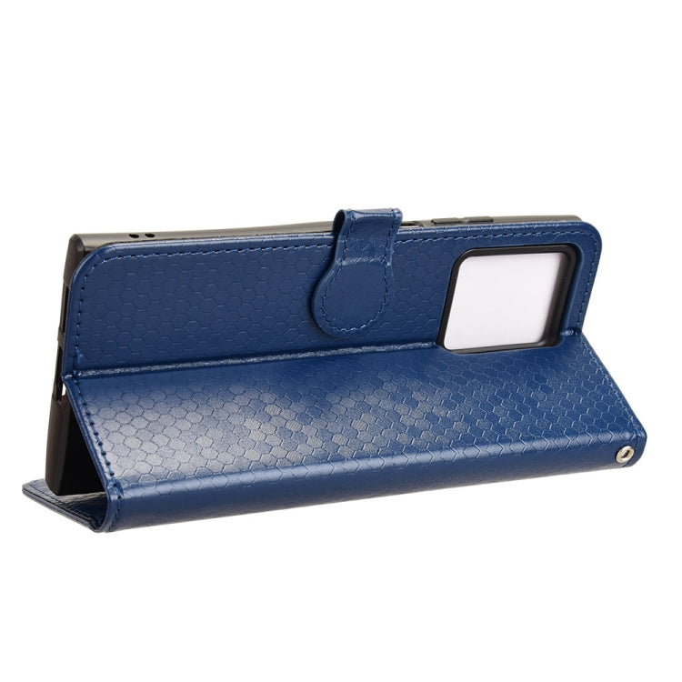 For HMD Skyline 5G Honeycomb Dot Texture Leather Phone Case