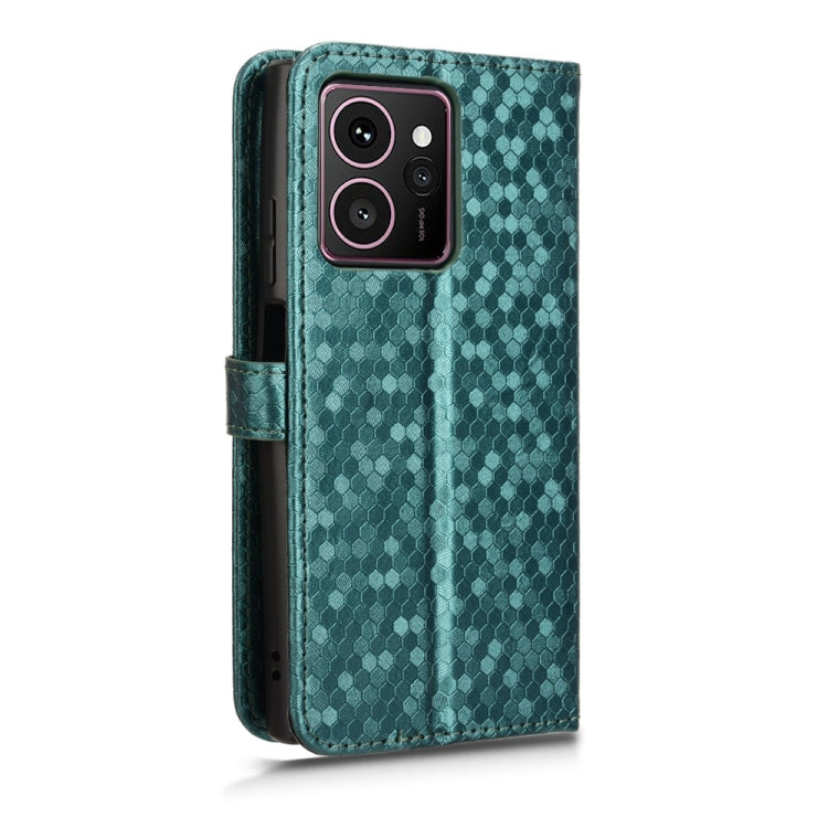 For HMD Skyline 5G Honeycomb Dot Texture Leather Phone Case