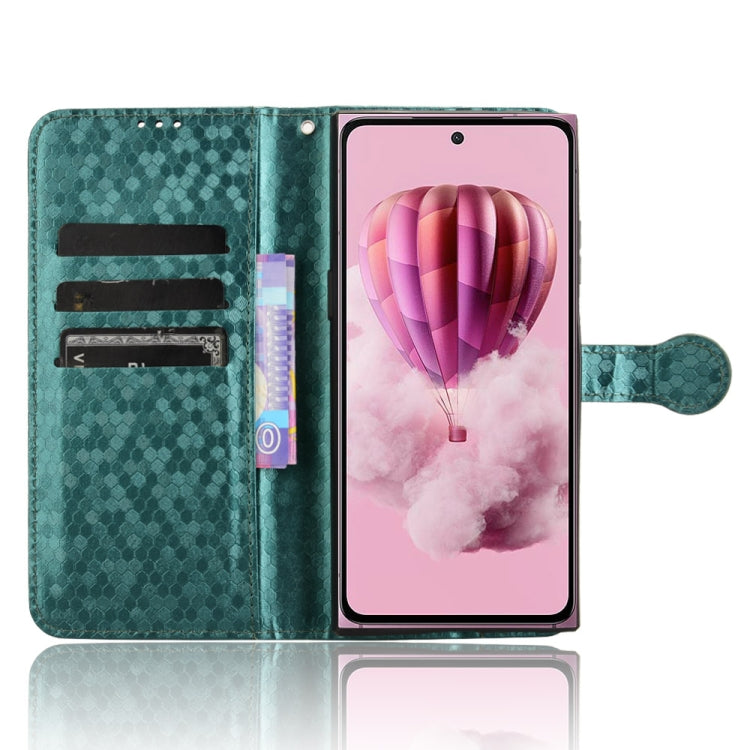 For HMD Skyline 5G Honeycomb Dot Texture Leather Phone Case