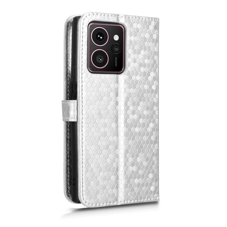 For HMD Skyline 5G Honeycomb Dot Texture Leather Phone Case