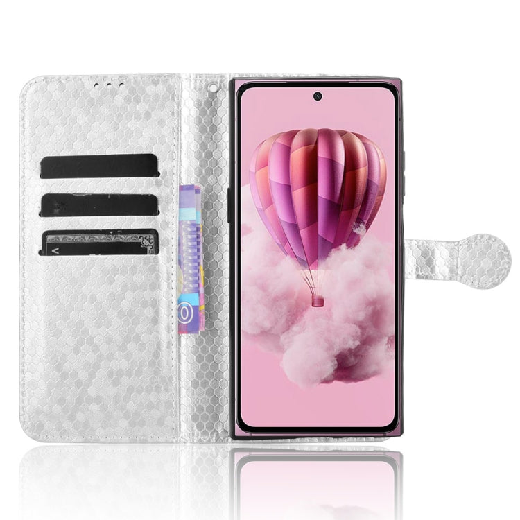 For HMD Skyline 5G Honeycomb Dot Texture Leather Phone Case