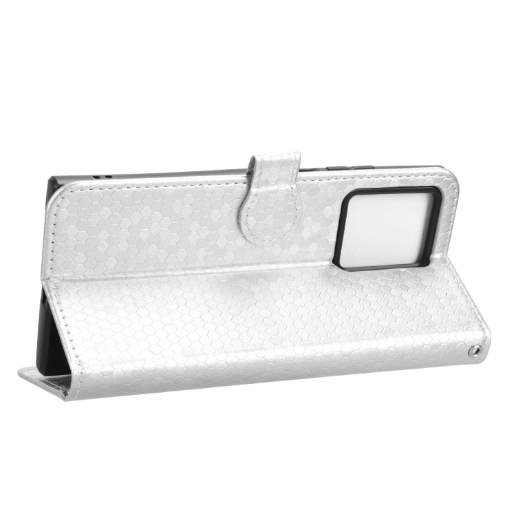 For HMD Skyline 5G Honeycomb Dot Texture Leather Phone Case