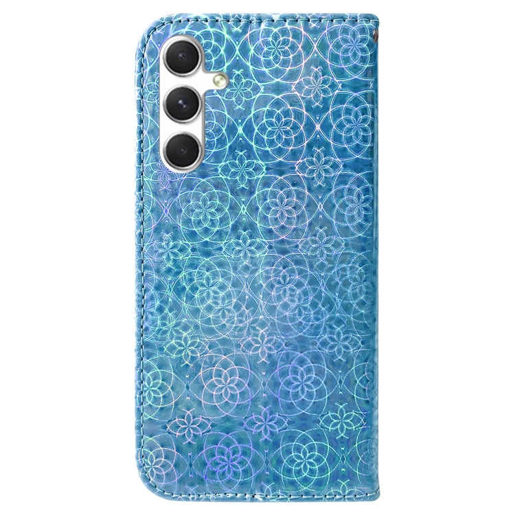 For Samsung Galaxy S25 5G Colorful Magnetic Buckle Leather Phone Case