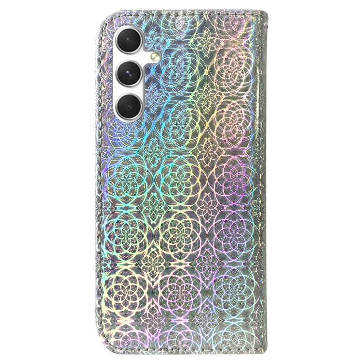 For Samsung Galaxy S25 5G Colorful Magnetic Buckle Leather Phone Case