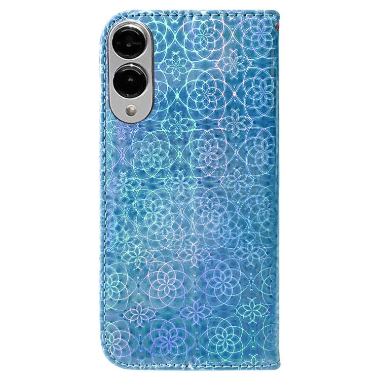 For Samsung Galaxy S25 Edge 5G Colorful Magnetic Buckle Leather Phone Case